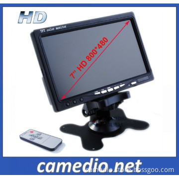 7inch Standalone Car Rear View LCD Monitor with Digital Screen&24V for Big Vehicles Optional